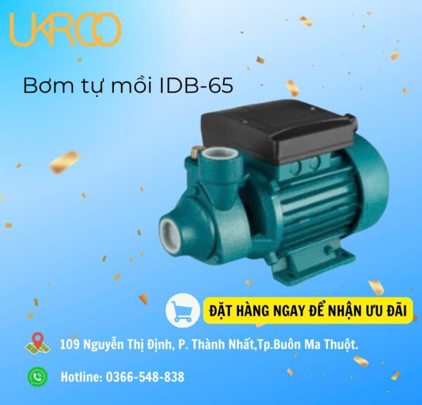 Máy bơm nước ly tâm IDB-65
