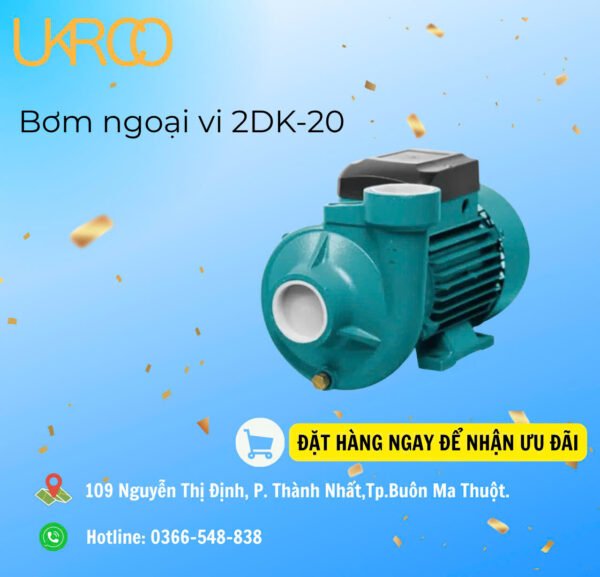 Máy bơm ngoại vi 2DK-20