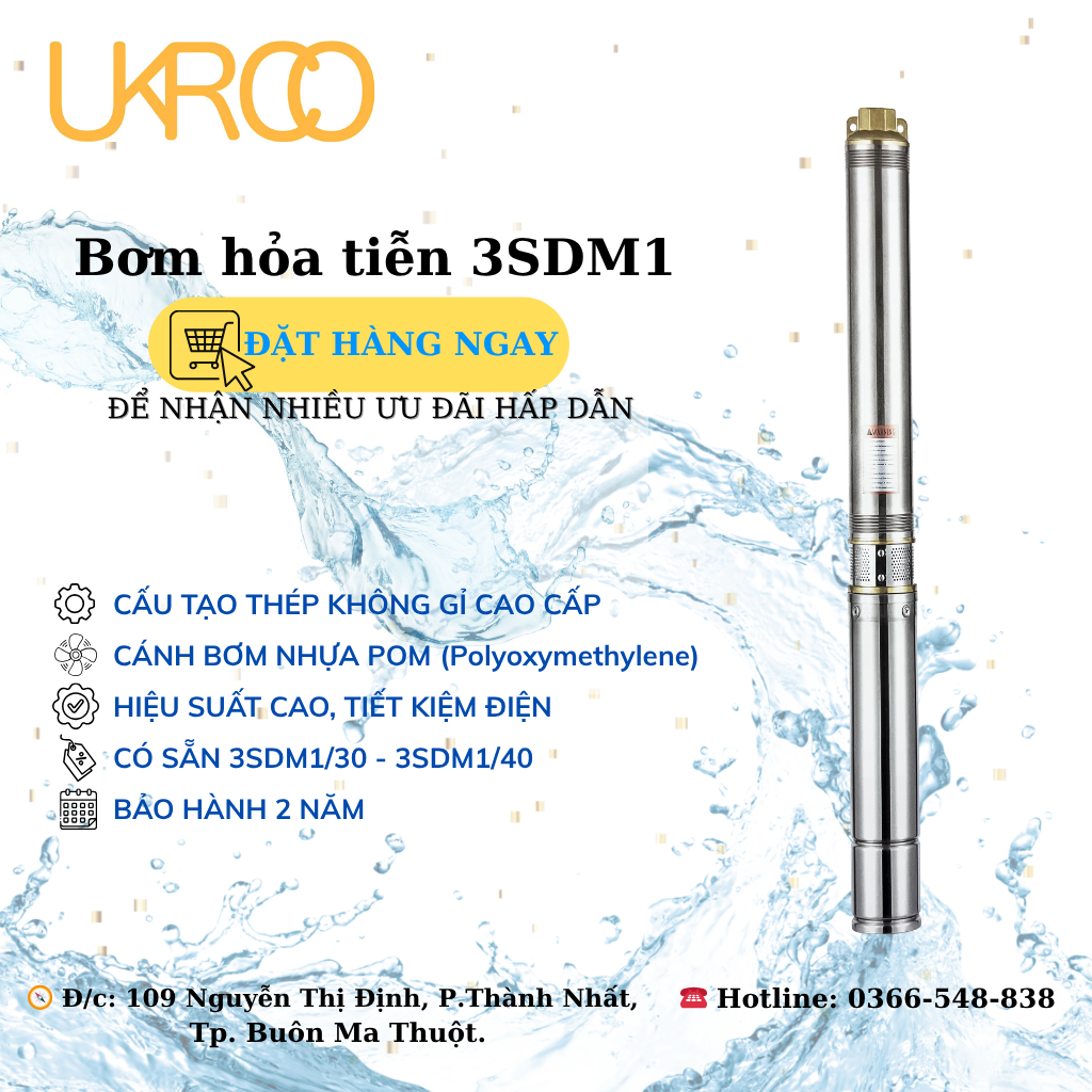 Bơm hỏa tiễn. 3SDM1