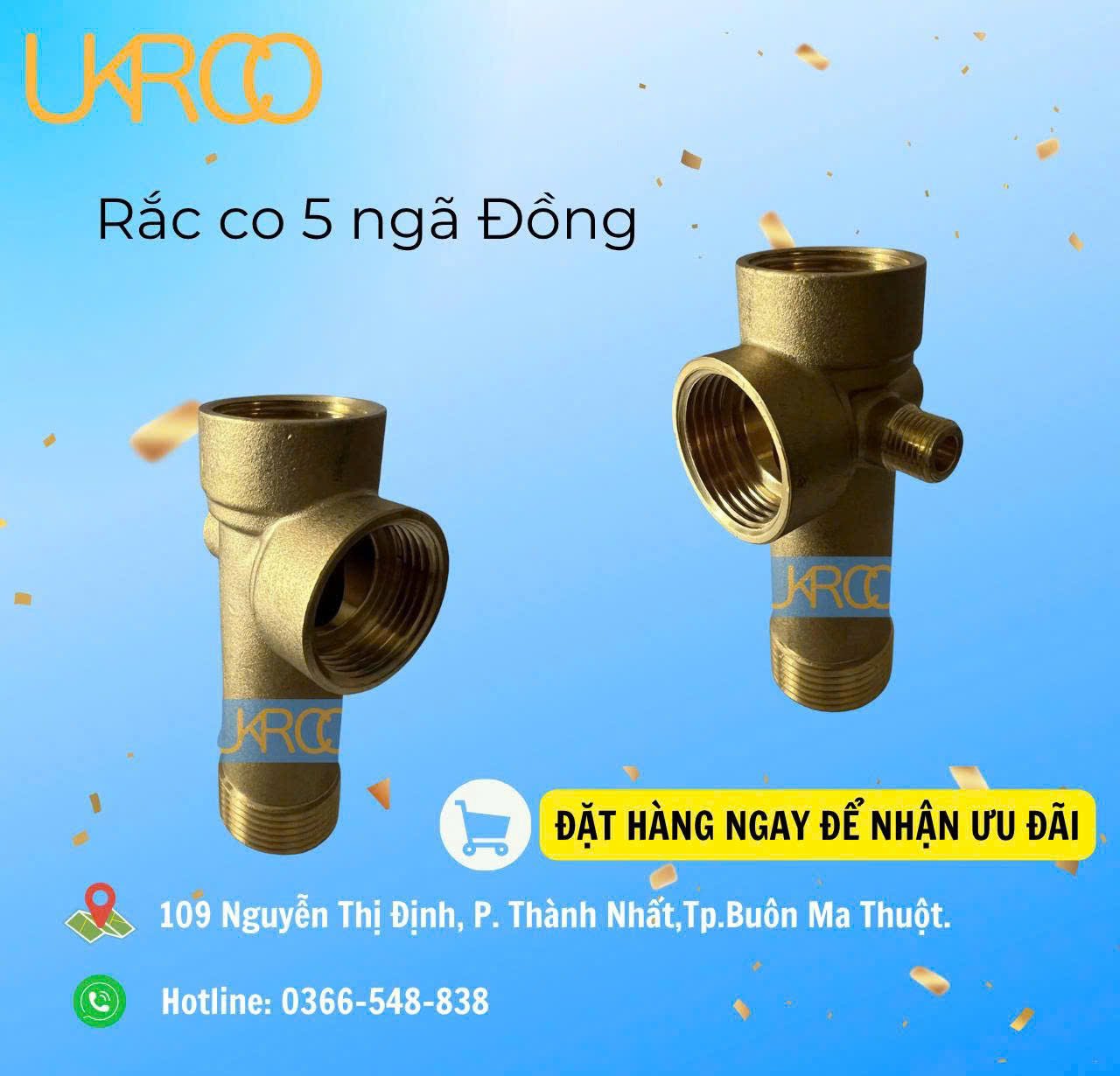 Rắc co 5 ngã Đồng