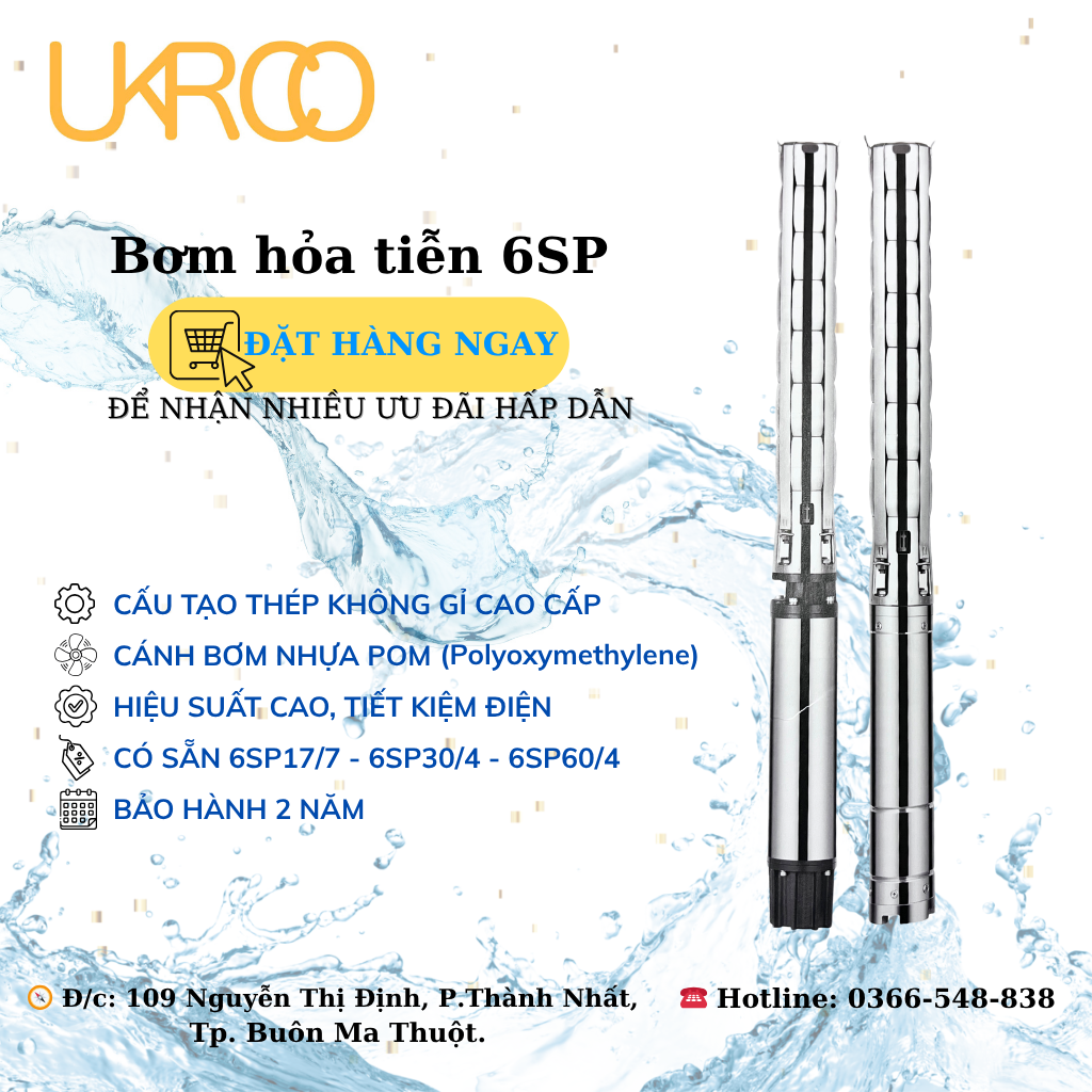 Bơm hỏa tiễn. 6SP