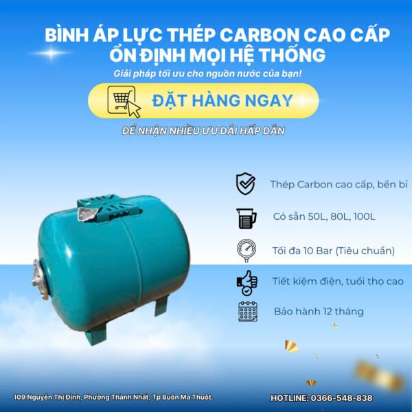 Bình áp suất (H50L - H100L)