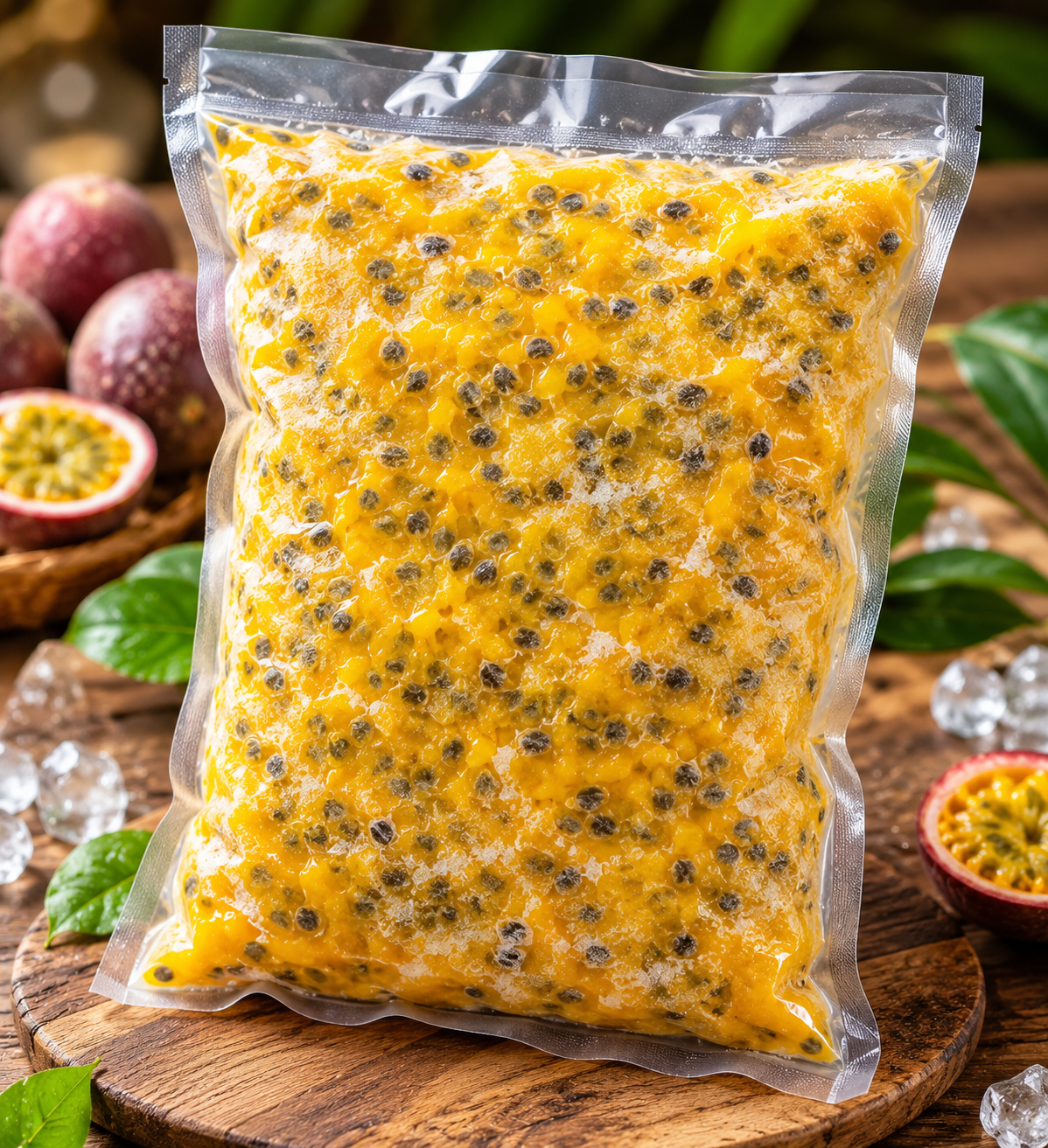 CHANH DÂY ĐÔNG LẠNH (Frozen Passion Fruit Puree)