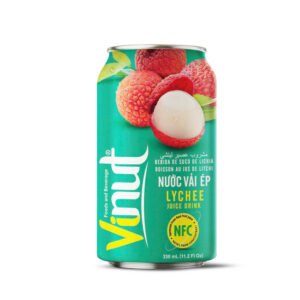 Nước Ép Vải VINUT Đóng Lon 330ml