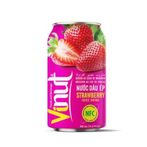 Nước Ép Dâu VINUT Đóng Lon 330ml